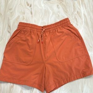 ATHLETA GIRL burnt orange shorts